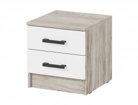 Дуб крафт серый / Белый SL